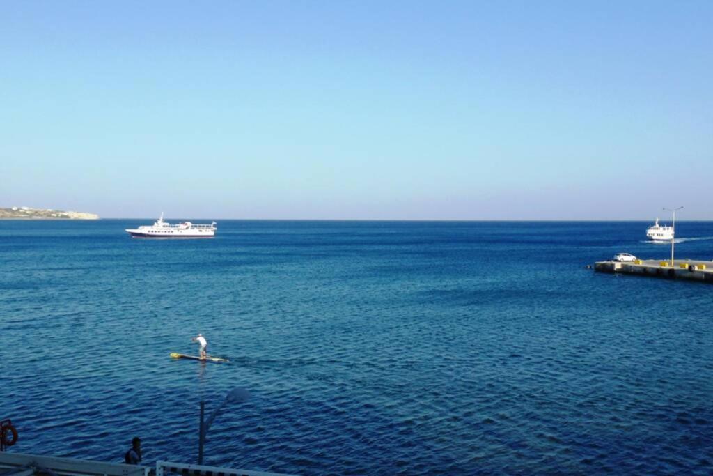 Amazing Seafront Suite Ierapetra  Bagian luar foto